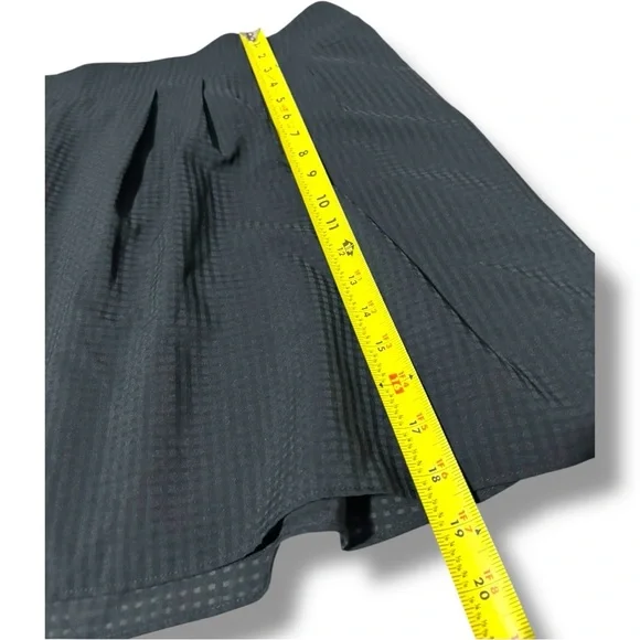 A New Day NWT XL Ebony Fully Lined High Wide Waistband Fit and Flare Mini Skirt - Picture 15 of 15